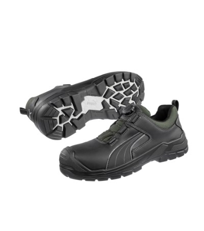 Die Halbschuhe Herren CASCADES DISC LOW schwarz