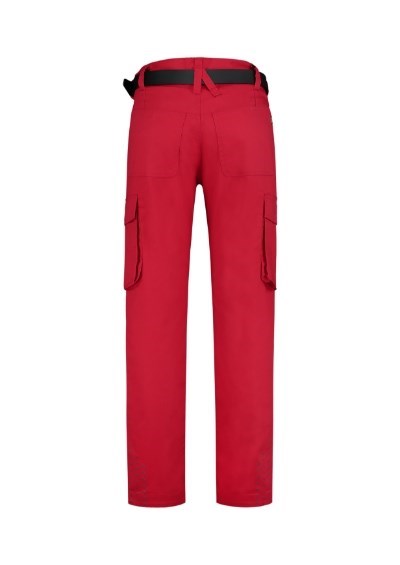 Arbeitshose Damen Work Pants Twill Women rot