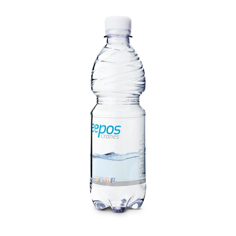 500 ml PromoWater - Mineralwasser, still, Hergestellt in Deutschland - Folien-Etikett