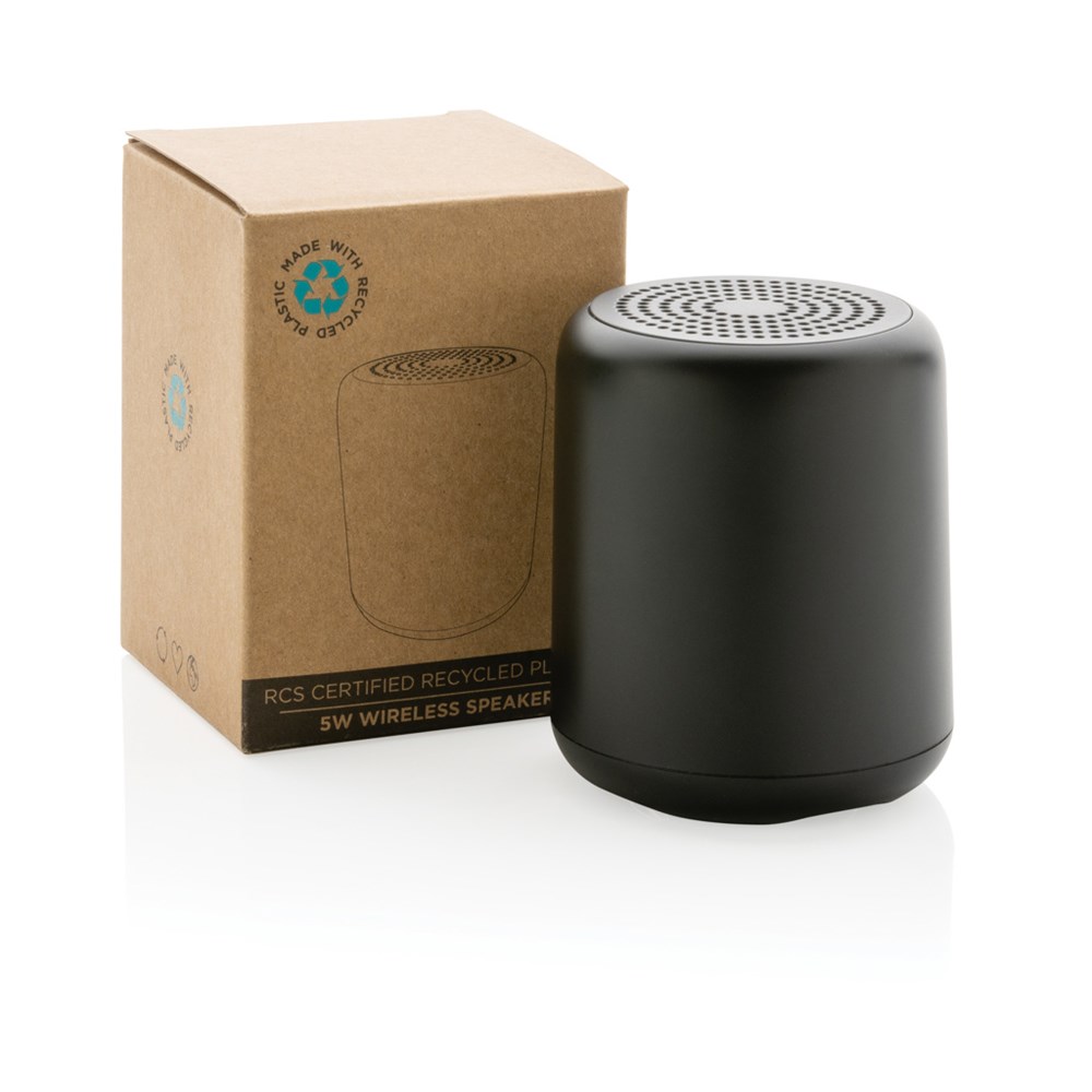 5W Wireless Speaker aus RCS recyceltem Kunststoff