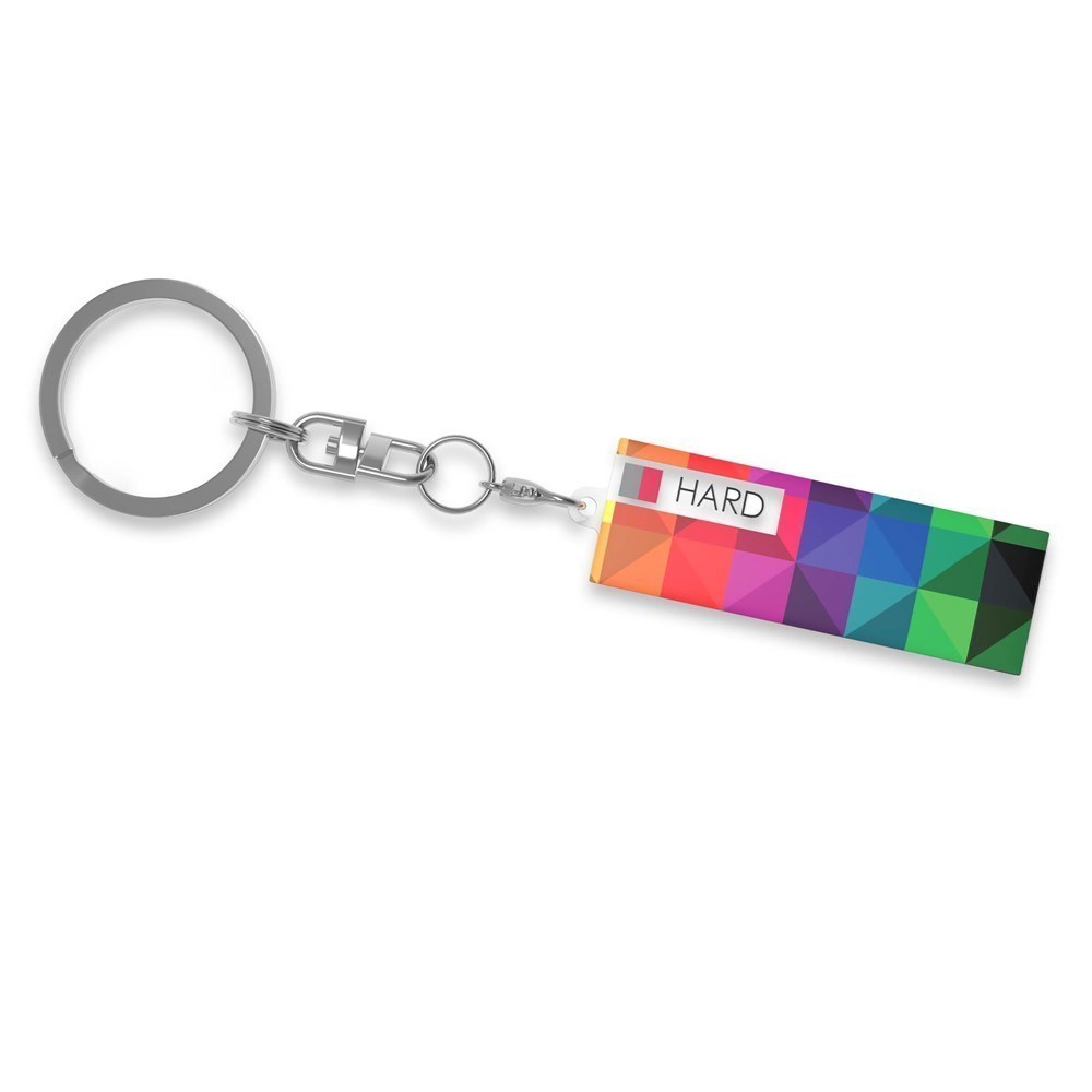 Key Ring Hard Single, Print in full color, 20-30 cm2