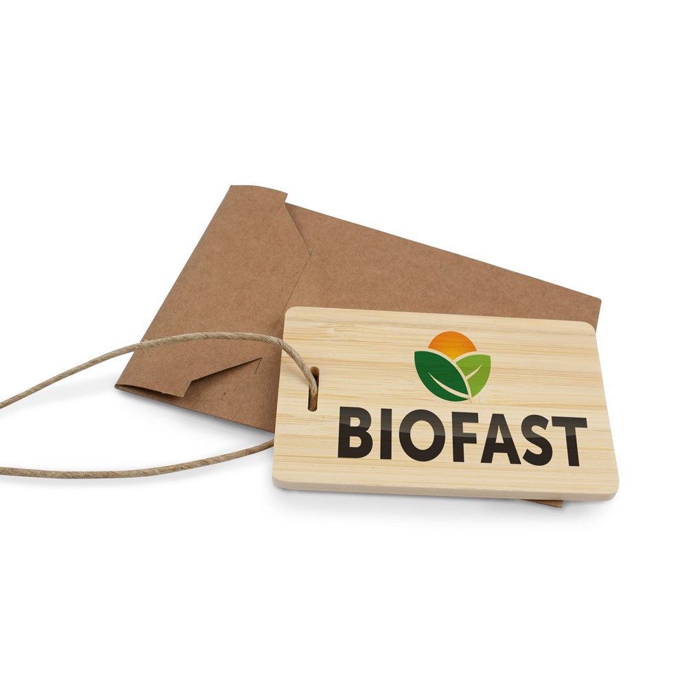 Eco Luggage Tag Bamboo