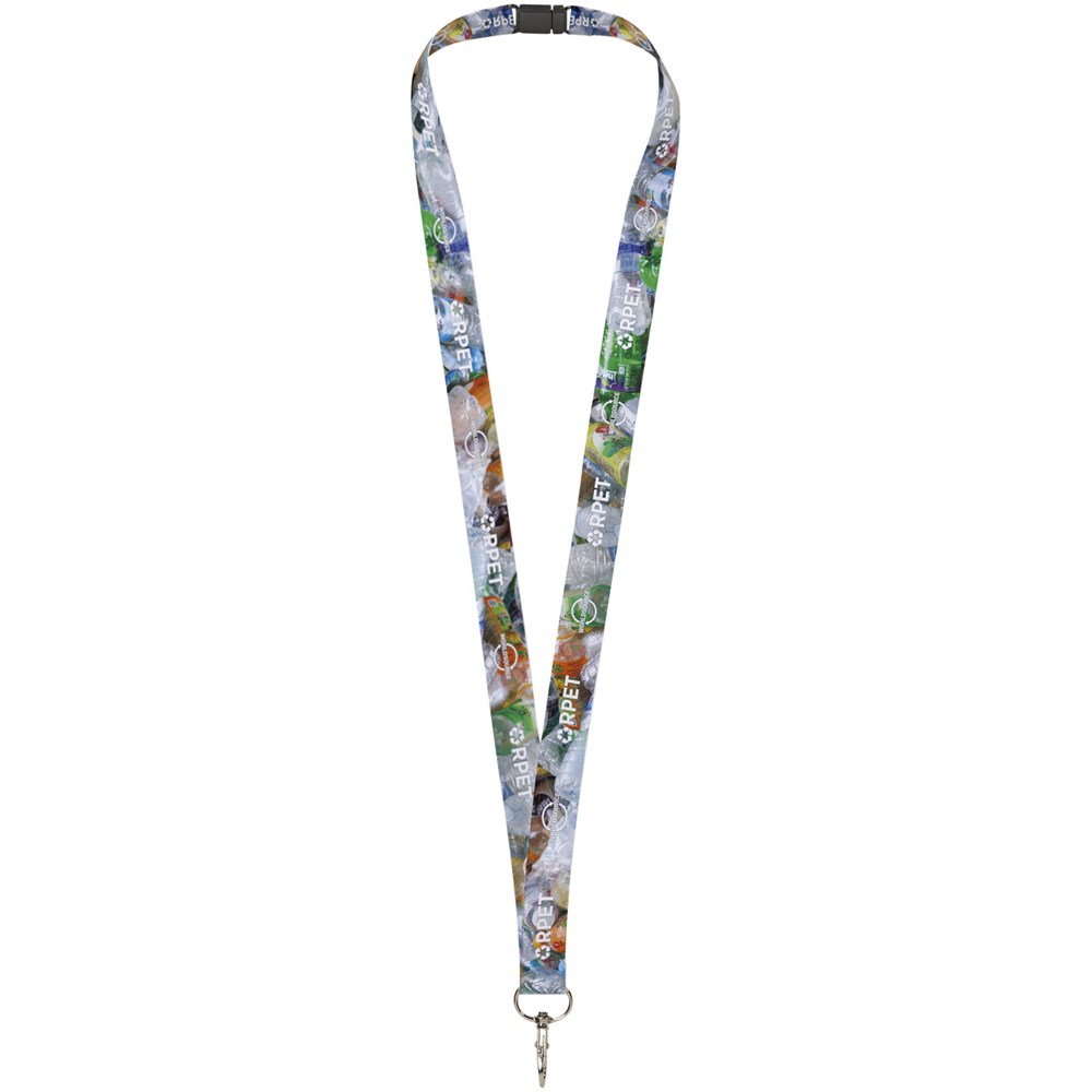 Addie Sublimation Lanyard aus recyceltem PET Kunststoff